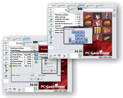 PC-Gastronom – Standard – stanowisko POS dla gastronomii