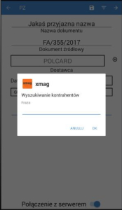 Aplikacja XMAG jest programem do obsługi magazynu na kolektory danych z systemem Android.