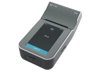 Mobile fiscal printer with electronic copy of receipts ELZAB D10 