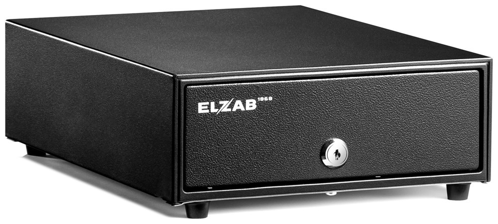 Small RJ cash drawer ELZ-240, graphite