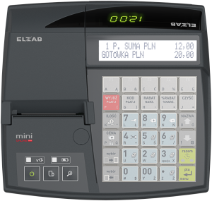 ELZAB Mini ONLINE, small cash register online