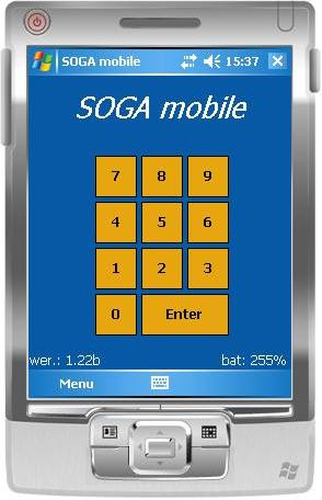 SOGA Mobile - obsługa zdalnych bonowników 
