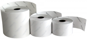 Carbonless copy roll 76mm/20m/60pcs., paper rolls for cash registers and printers