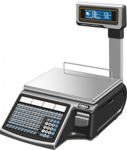 DIBAL M-525T, lebelling electronic scale